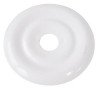 Rosace plate blanche ø30 mm