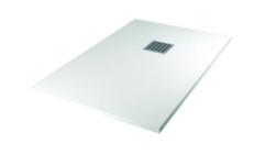 Receveur de douche résine de synthèse MINA blanc 70x120