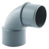 Coude PVC à 87.30° pour évacuation mâle femelle 40
