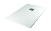 Receveur de douche résine de synthèse MINA blanc 80x140