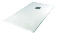 Receveur de douche résine de synthèse MINA blanc 80x180