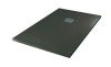 Receveur de douche résine de synthèse MINA gris anthracite 90x120