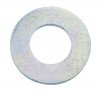 Rondelle plate mu acier zingue - diam. intérieur 6mm
