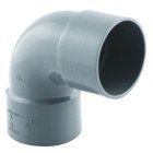Coude PVC 87°30 double femelle ø50