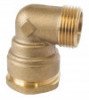 Coude laiton mâle pour tube PE ø32-26/34 - PRONORM
