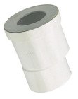 Pipe WC droite excentrée ø100