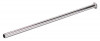 Tube laiton chromé avec collet battu 8/10