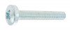 Vis à métaux acier zingue pozidriv  ø4 mm Long. 40 mm