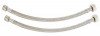 Lot de 2 flexibles écrou tournant femelle 12/17 - raccord mâle 12/17 - Long. 300 mm - DN8