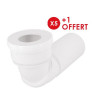 Pack de 5+1 pipes de raccordement orientable  Nicoll