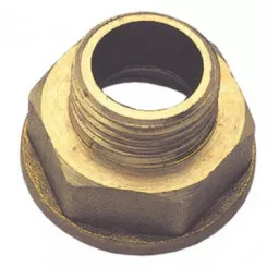 Mamelon réduit mâle femelle laiton brut - F15/21 M12/17 -246G