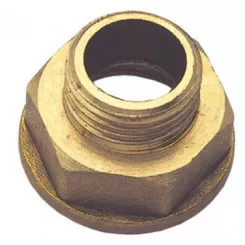 Mamelon réduit mâle femelle laiton brut - F26/34 M17/23 - 246G