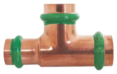 Té réduit cuivre à sertir EAU ø16-14-14