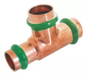 Té réduit cuivre à sertir EAU ø16-14-14