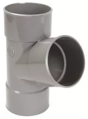 Culotte PVC 67°30 double femelle ø100 - NICOLL