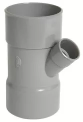 Culotte PVC 45° réduit femelle ø100/40 - NICOLL