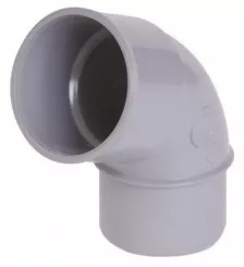 Coude PVC 67°30 mâle femelle ø50 - NICOLL