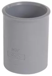 Manchon PVC butée double femelle ø100 - NICOLL
