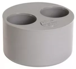 Tampon de réduction double PVC ø100-50/40 - NICOLL