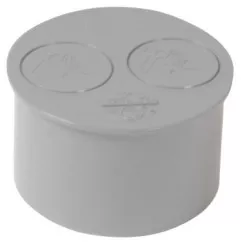 Tampon de réduction PVC mâle ø100 femelle ø40 desoperculer - NICOLL