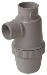 Siphon de parcours équerre coller ø50 - NICOLL