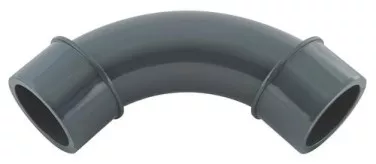 Coude 90° injectée PVC Pression ø63