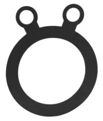 Joint plat EVA oreilles ø125