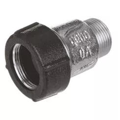 Raccord mâle à compression ø40 - 40/49 pour tubes acier et PE GEBOQUICK