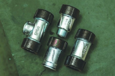 Raccord mâle à compression ø40 - 40/49 pour tubes acier et PE GEBOQUICK
