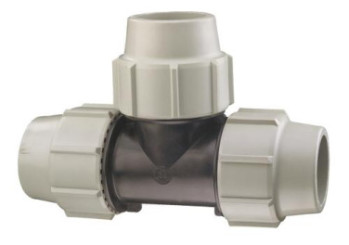 Té femelle égal à compression PE ø25 - PLASSON