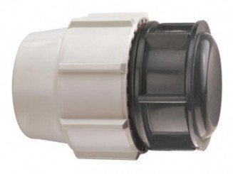 Bouchon à compression pour tube PE ø25 - PLASSON