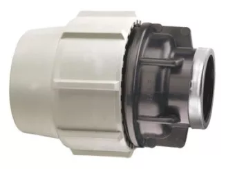 Raccord à compression femelle 50/60 PE ø50 - PLASSON