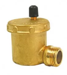 Purgeur d'air automatique laiton coudé M15/21 - SOMATHERM