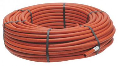 Tube PER PEX A nu rouge ø16 100m