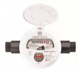 Compteur d'eau volumétrique composite à transmission magnétique DN15 eau froide