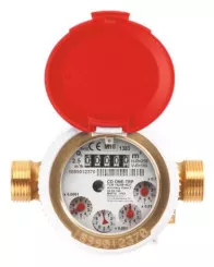 Compteur d'eau à jet unique SJ ONE DN15 eau chaude