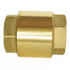 Clapet de retenue universel laiton double femelle 12/17
