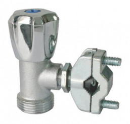 Robinet machine à laver simple auto-perceur à clapet