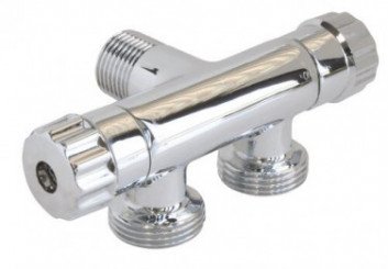 Robinet de piquage double anticalcaire