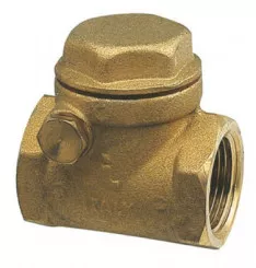 Clapet de retenue laiton à battant F20/27