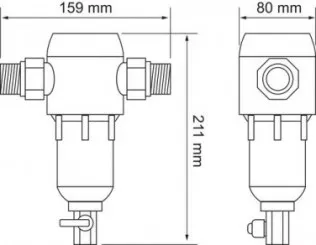 Filtre auto-nettoyant