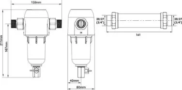 Concept mag 2 anti-tartre magnétique auto-nettoyant