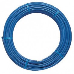 Tube PER PEX B nu bleu ø32 50m