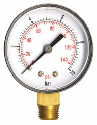 Manomètre sec Boîtier ABS ø100