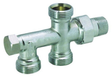 Distributeur monotube à raccordement au sol 3/4EK-M15/21