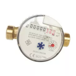Compteur d'eau divisionnaire eau froide à jet unique à lecture directe m20/27