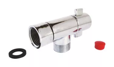 Robinet d'arrêt sous lavabo et évier design