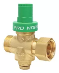 Réducteur de pression à piston mâle écrou tournant 20/27