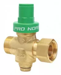 Réducteur de pression à piston mâle écrou tournant 20/27