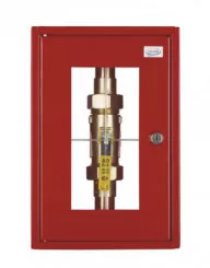 Coffret simple coupure gaz naturel et propane entrée/sortie ø22
